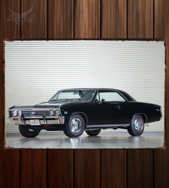 Металлическая табличка Chevrolet Chevelle Malibu SS 396 L78 Металлическая табличка Chevrolet Chevelle Malibu SS 396 L78